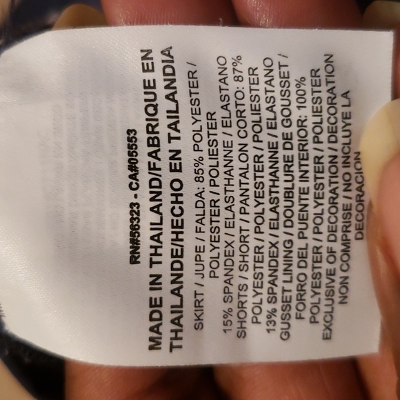 Nike Golf Girl's Navy Skirt - Picture 4 of 10